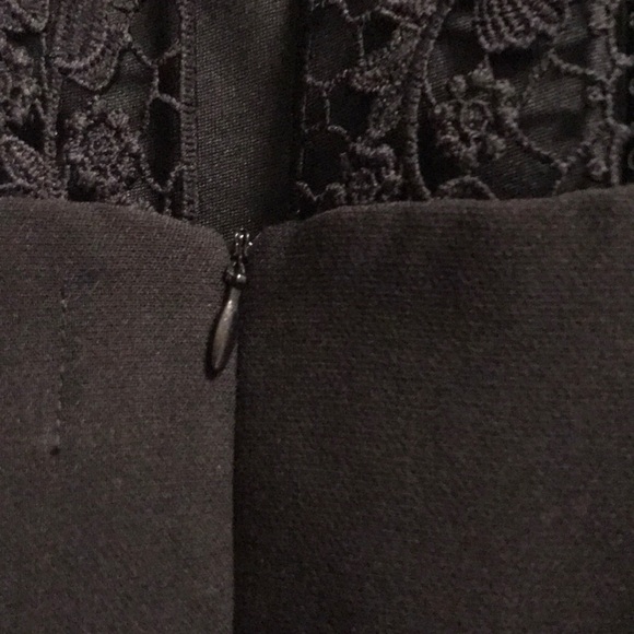 Impeccable Pig Medium Black Lace Romper - Picture 4 of 5